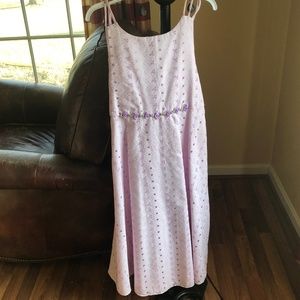 Light PurpleTank Top Dress